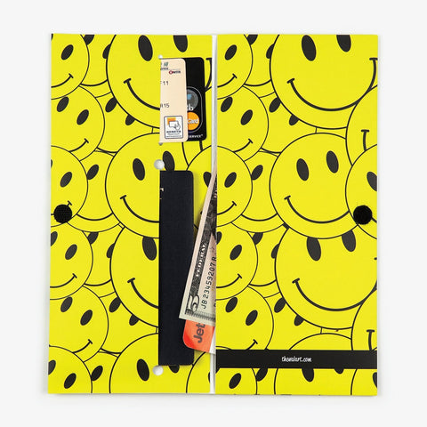 Smiley Travel Wallet - The Walart - Paper Wallet